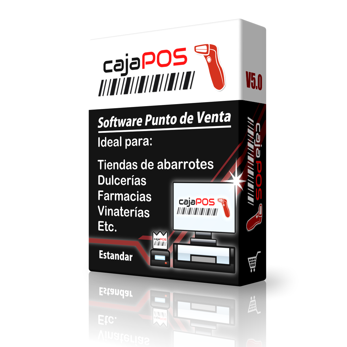 CajaPOS Licencia Estándar versión monousuario
